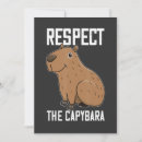 Search for funny capybara cards stamps Rodent