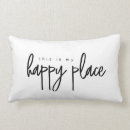 Search for black and white pillows Typography