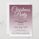 Search for luxury christmas invitations Glitter