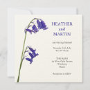 Search for bluebell flowers invitations Modern