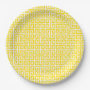 Search for greek paper plates Yellow