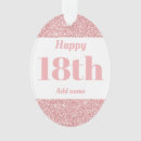 Search for 18th birthday ornaments Modern