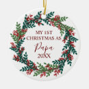 Search for nana and papa ornaments Granddaughter