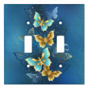 Search for butterfly light switch covers Blue