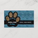 Search for animal print business cards Pets