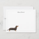 Search for dachshund note cards Animal