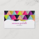 Search for triangle business cards Modern
