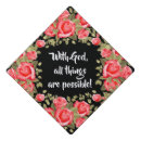 Search for god graduation cap toppers All things are possible