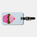 Search for cupcakes luggage tags Cherry