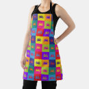 Search for colourful aprons trendy