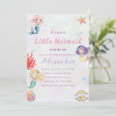 Search for mermaid baby shower invitations Elegant