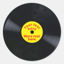 Search for vinyl record stickers Music