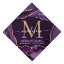 Search for purple graduation cap toppers Monogrammed