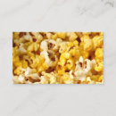 Search for popcorn business cards Party