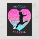 Search for soccer postcards Girl