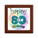 Search for 80th birthday gift boxes Party