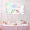 Search for unicorn birthday party banners Cute