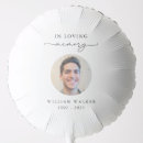 Search for memorial balloons Tribute