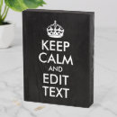 Search for keep calm plaques create your own
