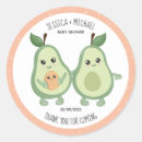 Search for avocado stickers Avocado baby shower