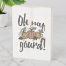 Search for fall pumpkin plaques Funny