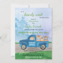 Search for blue and green baby shower invitations sprinkle