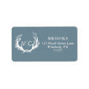 Search for antler return address labels Country