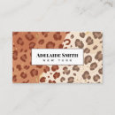 Search for cheetah business cards Elegant safari