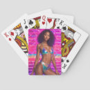 Search for bikini playing cards Girl