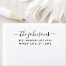 Search for script font return address labels Calligraphy