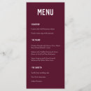 Search for handwritten wedding menus Stylish and chic