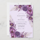 Search for purple wedding invitations Violet
