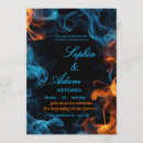 Search for flame invitations Blue
