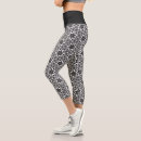 Search for black and white flowers leggings Summer
