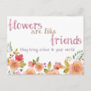 Search for friendship quotes postcards Flowers