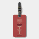 Search for wine luggage tags Humor
