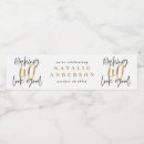 Search for black gold water bottle labels Modern