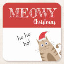 Search for funny christmas coasters Cat