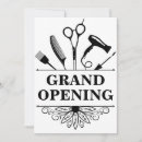 Search for beauty salon open house invitations Simple stylish