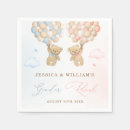 Search for teddy bear napkins Blue