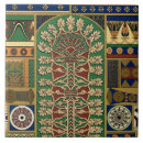 Search for green and gold tiles Retro