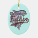 Search for fish ornaments Dad