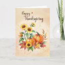 Search for sunflower holiday cards Autumn leaves