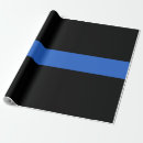 Search for police wrapping paper Usa
