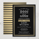 Search for gold and white birthday invitations Adult birthday party