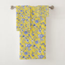 Search for blue and yellow bath towels Country