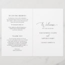 Search for formal wedding programs Elegant