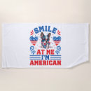 Search for boston terrier beach towels Wolf