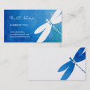 Search for dragonfly logo business cards Blue