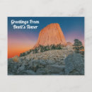 Search for devils tower postcards Wyoming